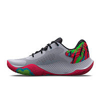 UNDER ARMOUR 安德玛 Spawn 4 Printed 中性篮球鞋 3025345-103 灰色 46