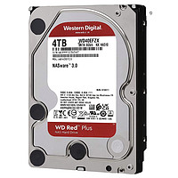 西部数据 WD Red Plus NAS专用机械硬盘 4TB（CMR、128 MB、WD40EFZX）