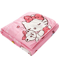 凯蒂猫 Hello Kitty 儿童空调被宝宝夏被纯棉幼儿园被午睡夏凉被可机洗被子 200x230cm夏被 美梦成真(纯棉夏被)