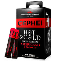 CEPHEI 奢斐 美式冻干速溶咖啡 柔和黑咖啡味 200g