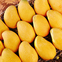 寻味君 海南小台芒果 新鲜水果生鲜 5斤 单果重量50-80g（头茬果）
