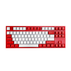 QRTECH 麦本本 机械键盘 红轴 87键