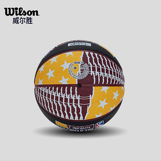 威尔胜(Wilson)NBA训练比赛用球室内室外竞赛耐磨PU 7号篮球 WTB8200IB07CN 迷你----3号球