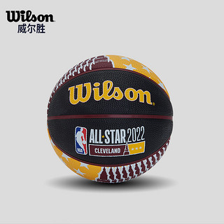 威尔胜(Wilson)NBA训练比赛用球室内室外竞赛耐磨PU 7号篮球 WTB8200IB07CN 迷你----3号球