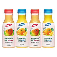 innocent 天真 鲜榨NFC果汁 混合口味 330ml*4瓶