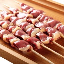 liuhe六和美食新希望六和风味鸡心串480g袋约12串烧烤半成品自助户外