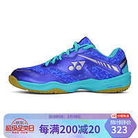 YONEX/尤尼克斯羽毛球运动鞋包裹防滑初学入门男女同款yy SHB101CR-白/蓝（207色） 42 脚宽者推荐选大一码 SHB720-蓝 42 脚宽者推荐选大一码