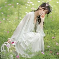 CHIXIA 池夏 博物馆:疏篱 宋制对襟短衫抹胸裙原创改良汉服女夏汉元素