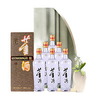 董酒 白标 54%vol 董香型白酒 430ml*6瓶 整箱装