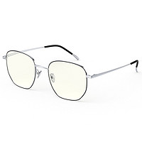 PARZIN 帕森 新款防蓝眼镜 质感金属大框男女护目眼镜框近视眼镜