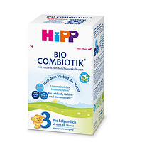 PLUS会员：HiPP 喜宝 婴儿奶粉 3段 600g