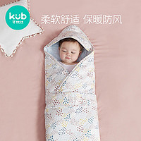 kub 可优比 婴儿夹棉抱被 90*90cm