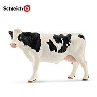 Schleich 思乐 农场牧场仿真动物模型 黑白花母牛