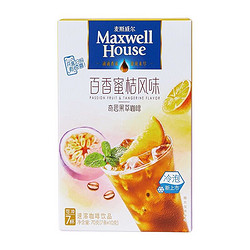 Maxwell House 麦斯威尔 夏日奇思果萃速溶咖啡 百香蜜桔风味10g*7条