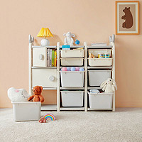 林氏木业 林氏 儿童玩具收纳架家用收纳柜多层分类整理架置物架宝宝储物架
