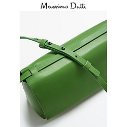 Massimo Dutti 女士配件 2022春夏新品 皮革女士休闲时尚斜挎包 06936644500