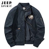 JEEP SPIRIT Jeep吉普2021秋冬新款男士外套商务休闲夹克外套