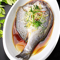 鲜城故事 三去白蕉海鲈鱼700g两条装珠海特产烧烤食材冷冻海鲜水产