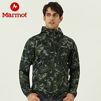 Marmot 土拨鼠 男款迷彩排汗外套 H52439