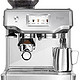 Breville 铂富 Sage Appliances SES880 the Barista Touch 浓缩咖啡机，拉丝不锈钢