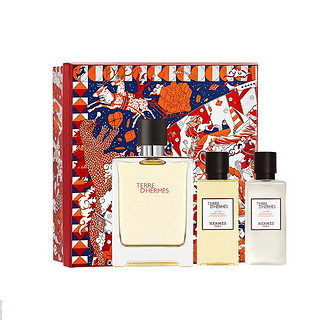 HERMÈS 爱马仕 大地淡香水套装（香水50ml+沐浴露40ml+须后乳40ml）