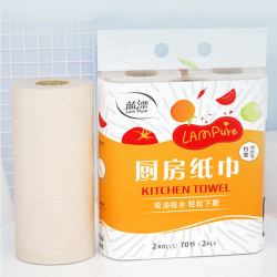 厨房吸水纸_tigers 六只小虎 厨房卷纸 吸水纸加厚70节*2卷1提装多少