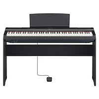 YAMAHA 雅马哈 P128B 88键重锤电钢琴 单踏+木架+官方标配 黑色