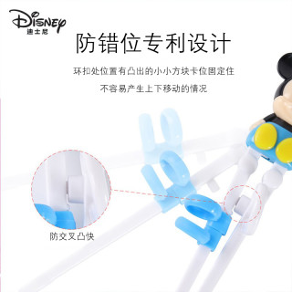 迪士尼儿童筷子训练筷3岁家用宝宝餐具勺叉套装练习筷2岁学习筷子3d米奇学习筷叉勺套装 报价价格评测怎么样 什么值得买
