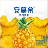yili 伊利 安慕希风味酸奶清甜菠萝205g*12 清甜菠萝 拥抱夏天