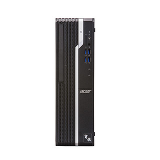 acer 宏碁 商祺X4270 680A 十二代酷睿版 23.8英寸 商用台式机 黑色 (酷睿i5-12400、核芯显卡、16GB、256GB SSD+1TB HDD、风冷)