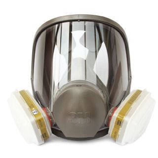 3m 防毒面具全面型防护面罩6800喷漆装修 防甲醛气体 yzlp