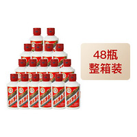 MOUTAI 茅台 飞天 酱香型白酒 53度 （125ml*12）*4盒 整箱装