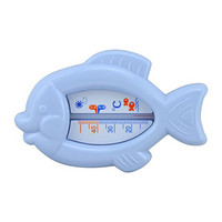 益特龙（internat） 婴儿水温计 温度计婴儿 洗澡测水温温度计/沐浴室温两用加厚自动漂浮 鱼款-蓝色