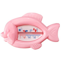 益特龙（internat） 婴儿水温计 温度计婴儿 洗澡测水温温度计/沐浴室温两用加厚自动漂浮 鱼款-粉色