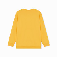 Levi's李维斯新款女士时尚黄色圆领长袖针织卫衣A0888-0028