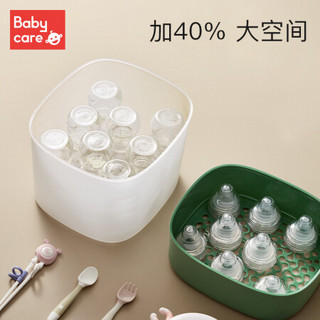 babycare 奶瓶消毒器带烘干二合一婴儿消毒柜宝宝专用蒸汽消毒锅升级款  谜森绿