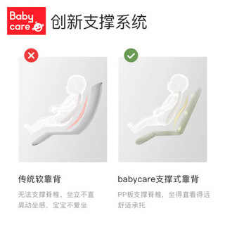 babycare婴儿推车Magic魔术一键轻便折叠溜娃神器手推车可坐可躺BC2015040-1暮夜黑