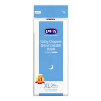 lelch 露安适 清新系列 夜用纸尿裤 XL34片