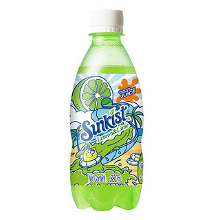 sunkist 新奇士 柠檬青柠汁汽水 380ml*15瓶