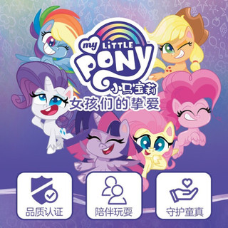 小马宝莉(My Little Pony) 儿童宝宝小女孩玩具玩偶娃娃生日礼物礼盒 小马国女孩时尚组合F1587