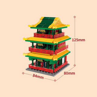 Keeppley 积木玩具小颗粒拼装故宫文化建筑 男孩儿童女生10-12岁生日礼物 迷你畅音阁K10117