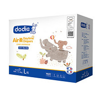 PLUS会员：​dodie 杜迪 Air柔系列 婴儿纸尿裤 L90片
