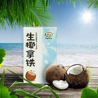 牵手咖啡生椰拿铁美式咖啡饮料提神饮品250mL*6盒 牵手咖啡 美式咖啡*24盒