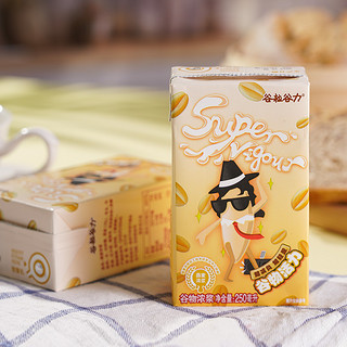 谷粒谷力燕麦谷粒麦片谷物早餐奶250ml*16盒豆奶牛奶风味 原味 2件