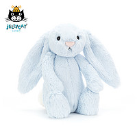 英国jELLYCAT经典害羞系列害羞邦尼兔蓝色超柔软毛绒玩具公仔