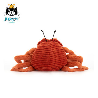 jELLYCAT英国正品Crispin Crab克利斯宾螃蟹毛绒玩具男女孩送礼