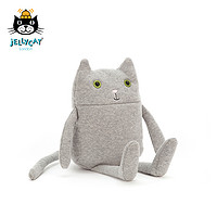 jELLYCAT英国正版吉轲小猫可爱布艺类玩具儿童可爱猫咪玩具送礼