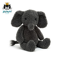 jELLYCAT 邦尼兔 ALL2E 艾伦比大象毛绒玩具 深灰色 35cm