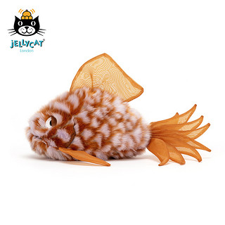 jELLYCAT 邦尼兔 GRUM2O 生气小鱼毛绒玩具 橙色 14cm