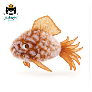 jELLYCAT 邦尼兔 GRUM2O 生气小鱼毛绒玩具 橙色 14cm